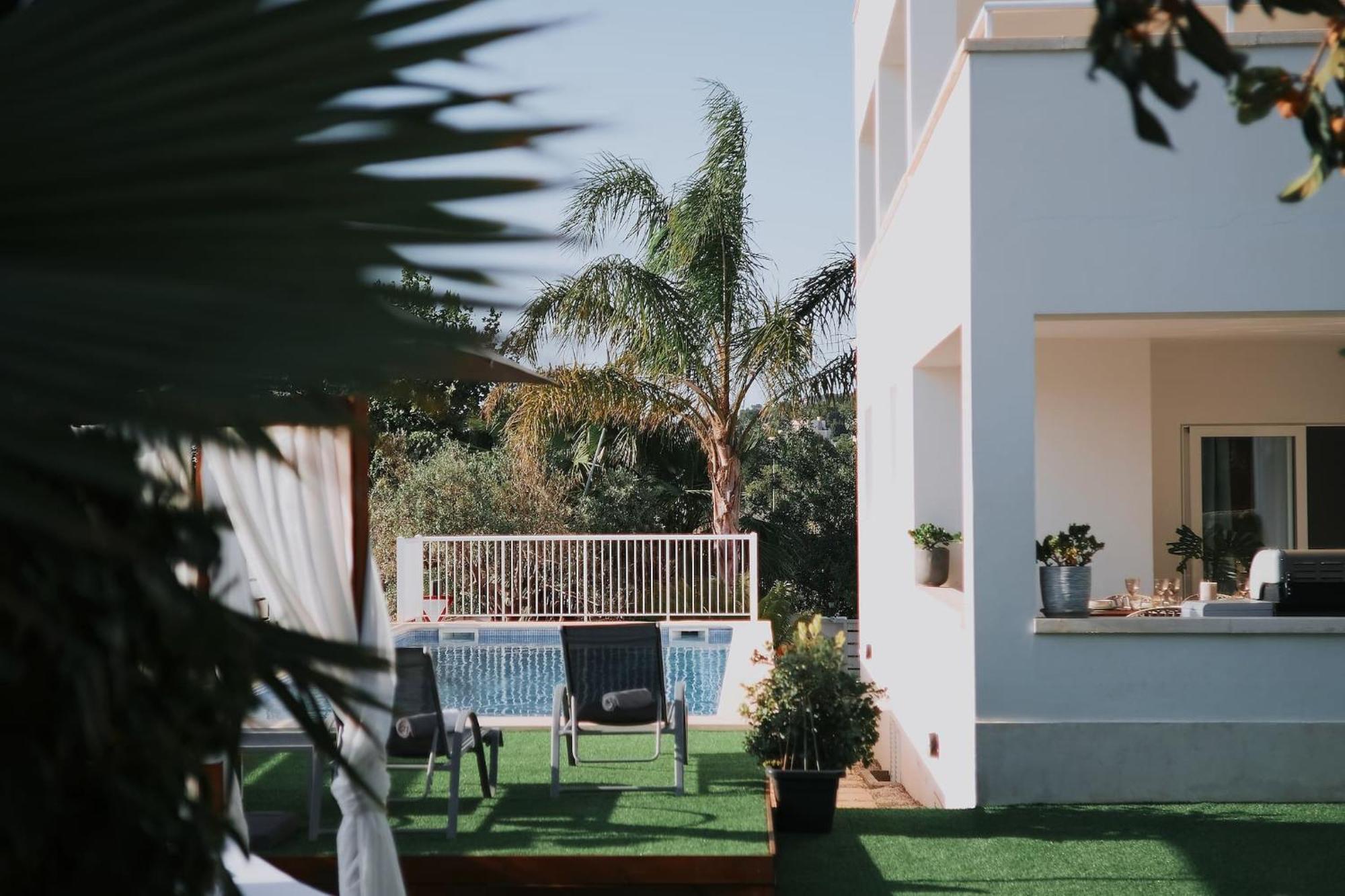 Villa Romeo 2Km From Ibiza Town And 1Km From Talamanca Beach Santa Eularia des Riu Exterior foto