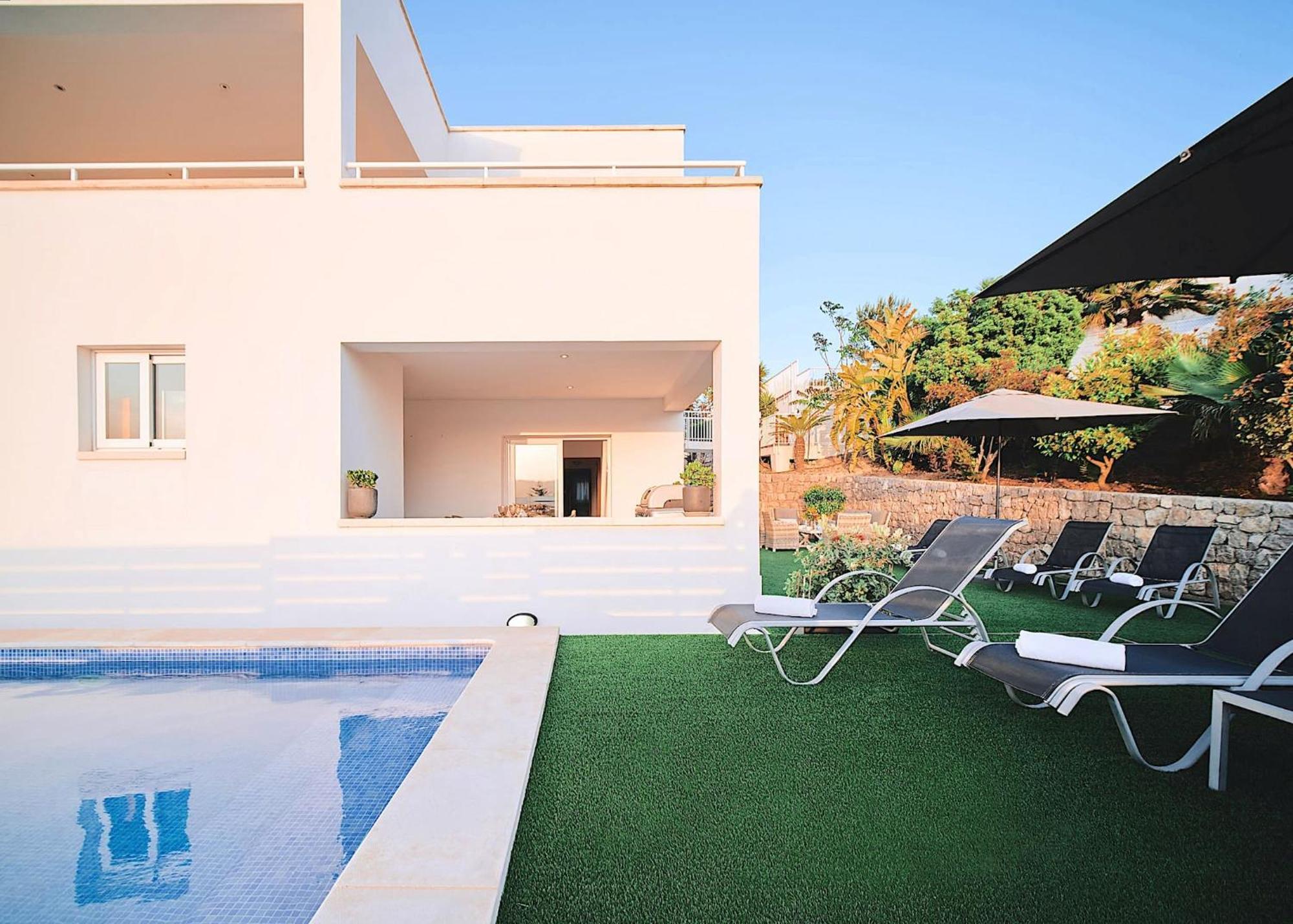 Villa Romeo 2Km From Ibiza Town And 1Km From Talamanca Beach Santa Eularia des Riu Exterior foto