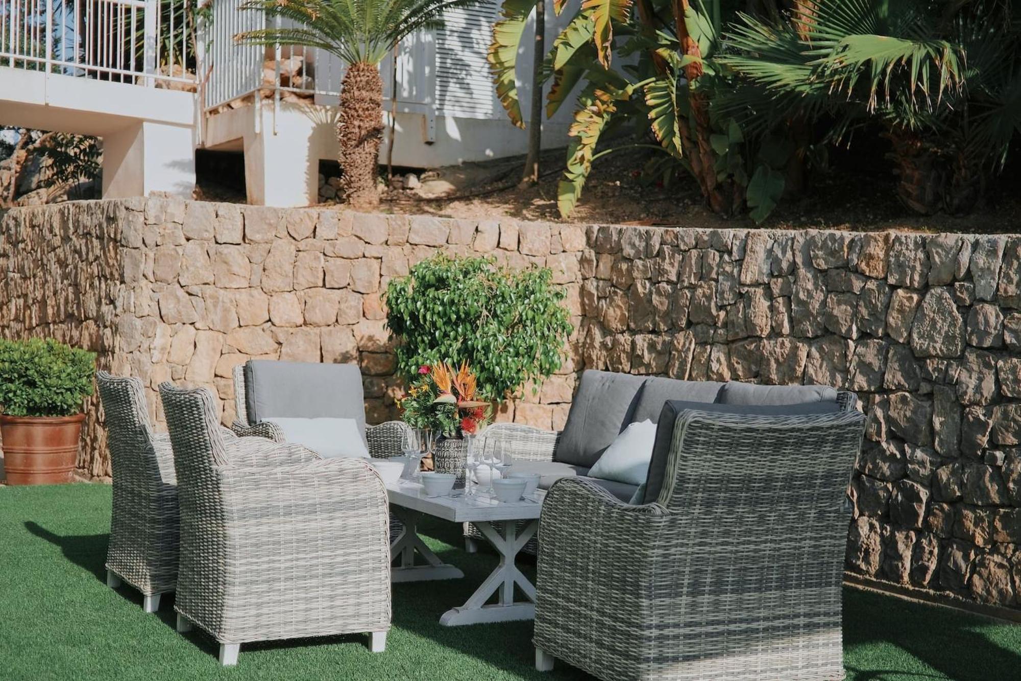 Villa Romeo 2Km From Ibiza Town And 1Km From Talamanca Beach Santa Eularia des Riu Exterior foto